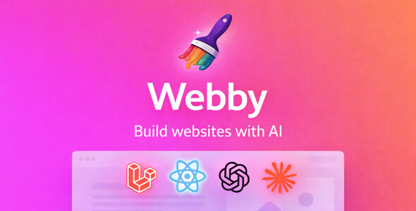 Webby – AI-Powered No-Code Website Builder SaaS Platform - Demo ve S…
