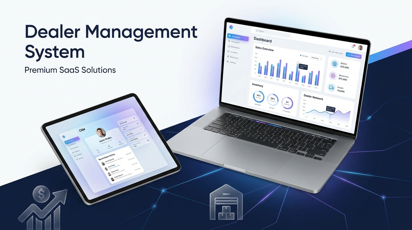CoreNet – Professional Dealer Management System with Sales, Stock, Orders and Reporting